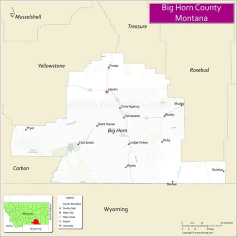 Big horn county montana - Big Horn County Detention Center 121 3rd Street W Hardin MT 59034. All individuals needing a specific type of fingerprint card need to bring the card at the time they are fingerprinted. Fingerprint cards for all others are furnished by the facility. $10 for first print card and $7 for each additional card. Cash only 